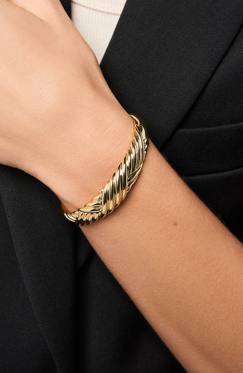 Ana Luisa Gold Cuff Bracelet