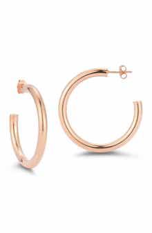 GLAZE JEWELRY Sterling Silver Hoop Earrings