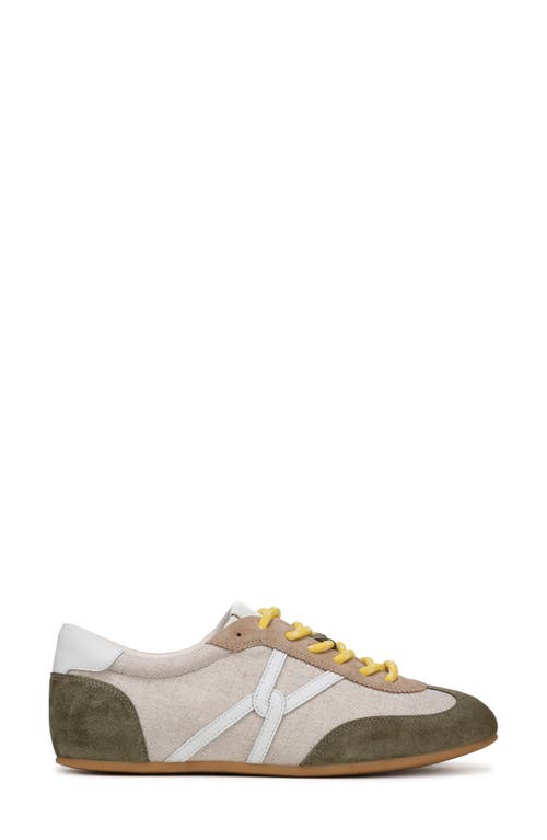 Shop Veronica Beard Riviera Sneaker In Sand/stone Army