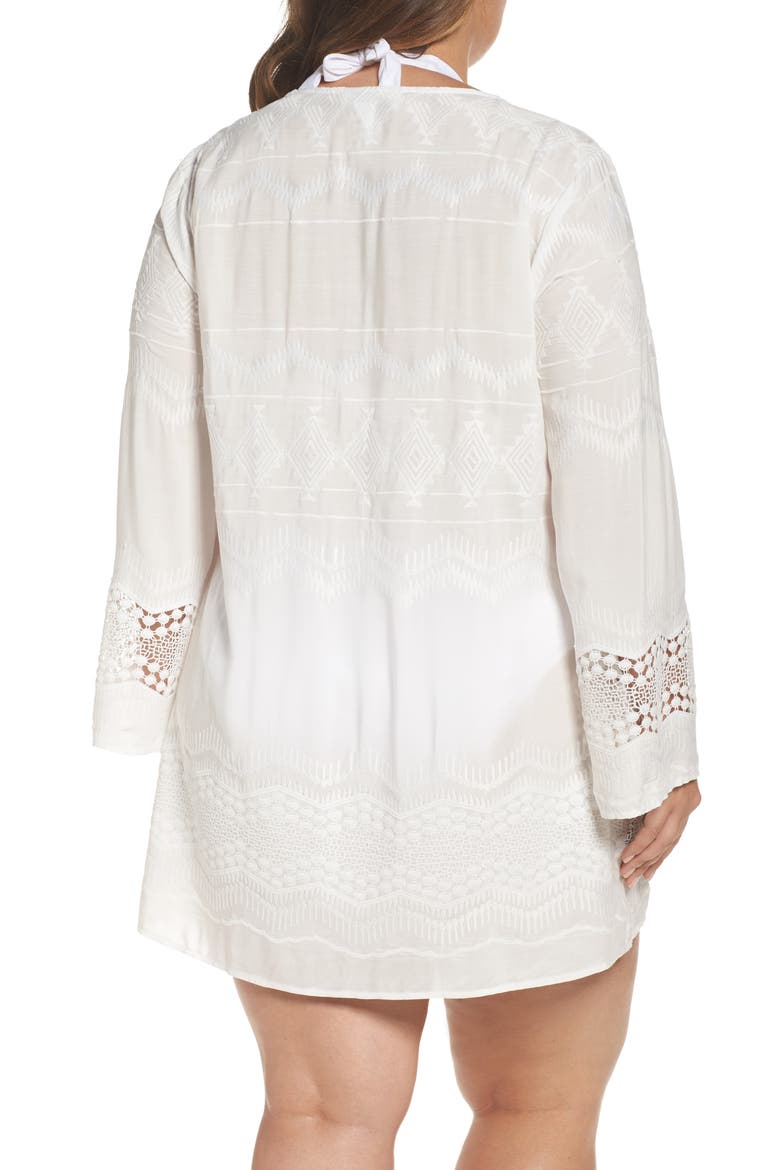 Cover-Up Tunic, Alternate, color, WHITE