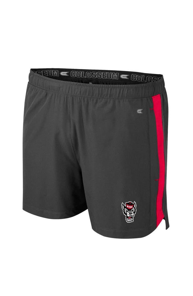 COLOSSEUM Men's Colosseum Charcoal NC State Wolfpack Langmore Shorts, Alternate, color, 