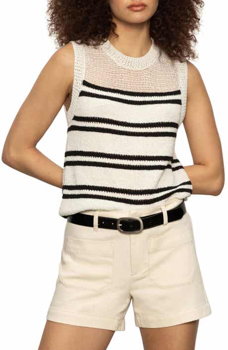 Sanctuary Waves of Summer Sleeveless Sweater