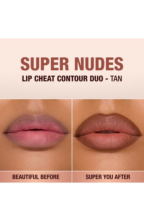 Charlotte Tilbury Lip Cheat Contour Duo Lip Liner In Brown
