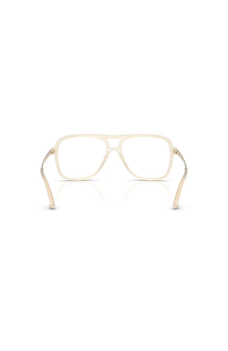 Jimmy Choo 53mm Pilot optical glasses, Alternate, color, Yellow