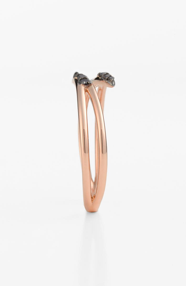 Kismet by Milka 'Lumiere' Diamond Midi Ring, Alternate, color, 