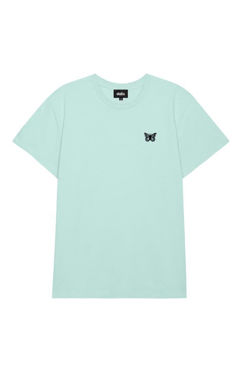 Womens Butterfly Lightweight Everyday Tee
