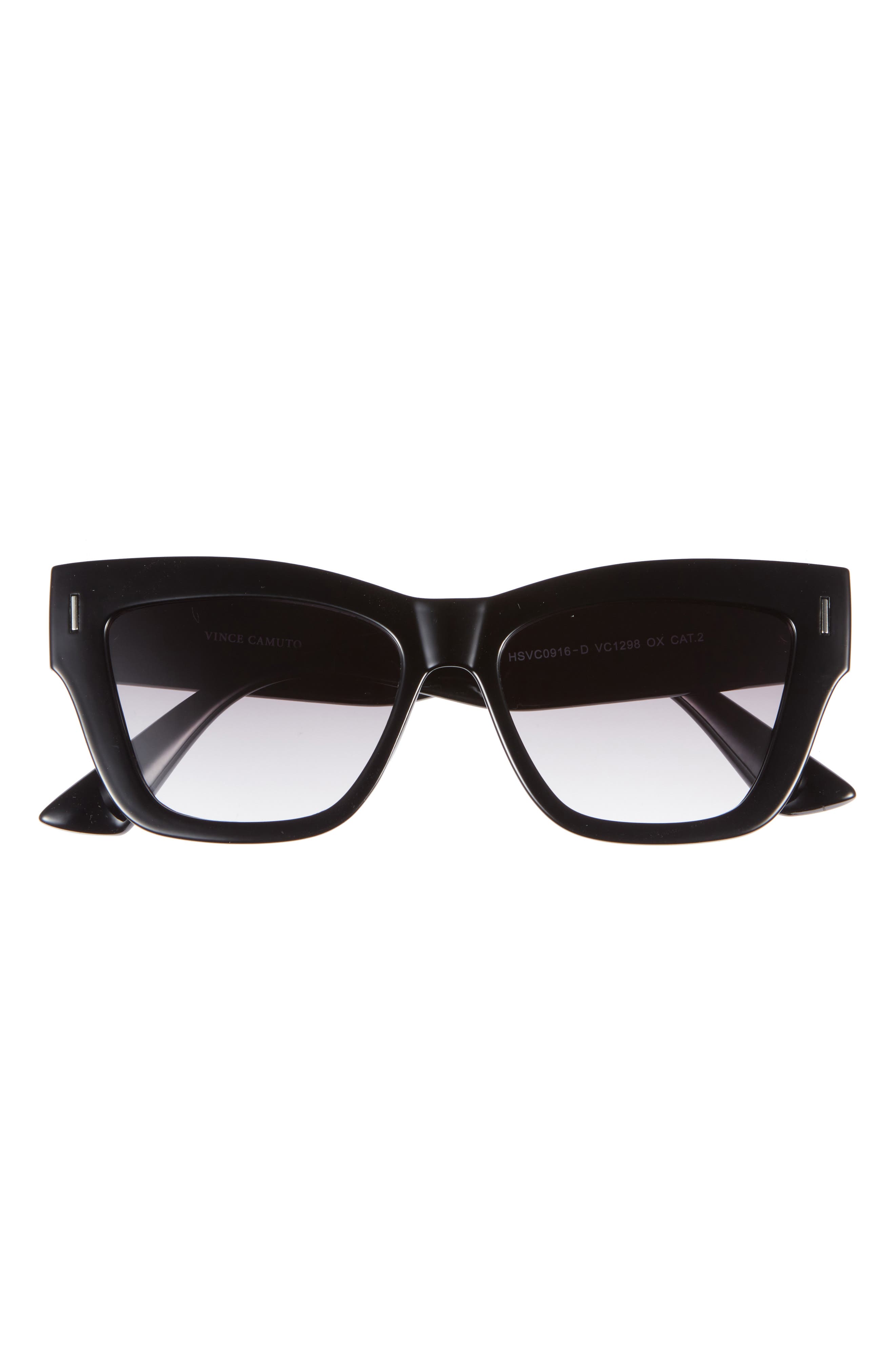 Vince Camuto 53mm Gradient Wide Cat Eye Sunglasses