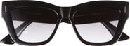 Vince Camuto 53mm Gradient Wide Cat Eye Sunglasses