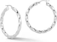 GLAZE JEWELRY Twist Hoop Earrings