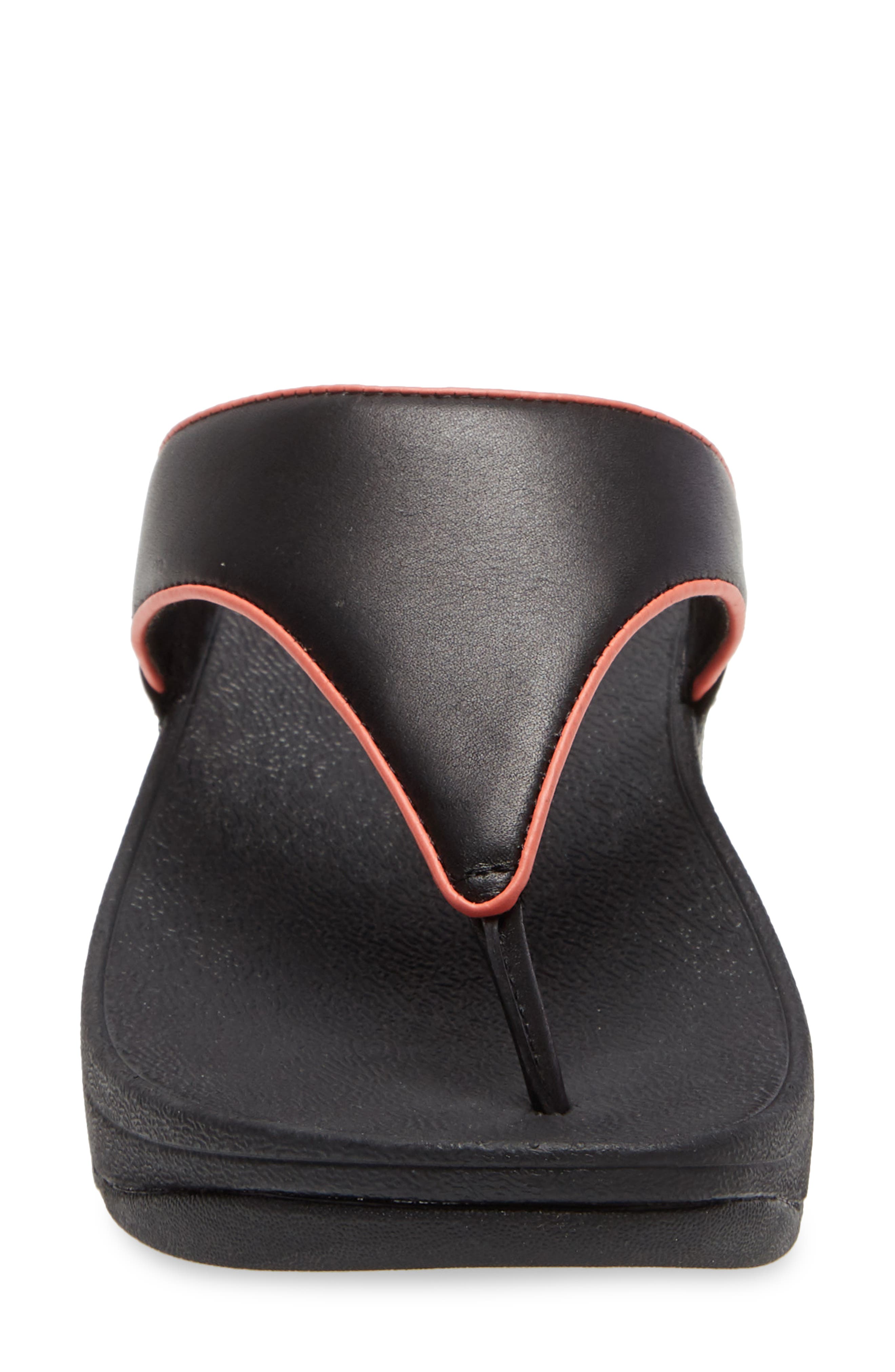 FitFlop Lulu Wedge Flip Flop, Alternate, color, 