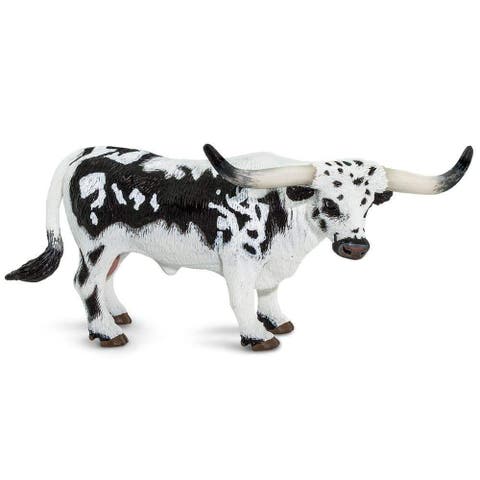 Texas Longhorn Bull Kids Toy Figure