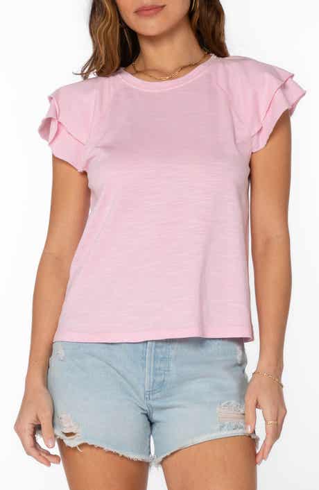 Sunny Flutter Sleeve Top