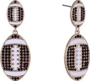 Hallmark Game Day Stone Football Earrings