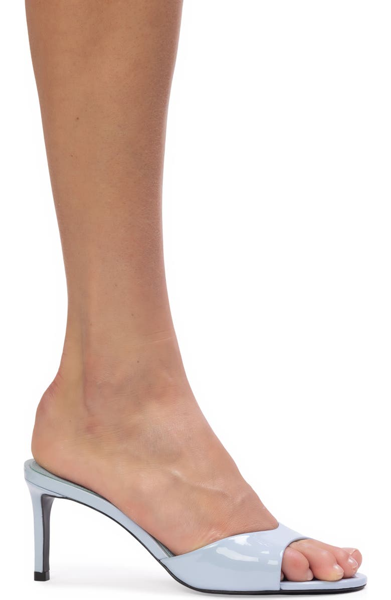 BLACK SUEDE STUDIO Freddie 65 Mule, Alternate, color, Sky Blue Patent Leather