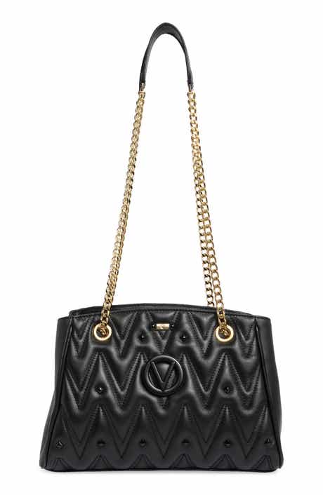 VALENTINO BY MARIO VALENTINO Angelina Diamond Quilted Leather Tote Bag