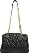VALENTINO BY MARIO VALENTINO Angelina Diamond Quilted Leather Tote Bag