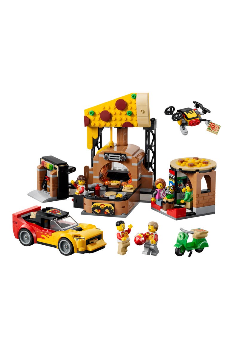 Pizza Delivery Experience 60496 Building Set, Alternate, color, MULTI