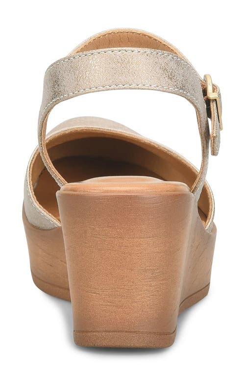 B O C By Børn Dalia Platform Clog Sandal In Champagne