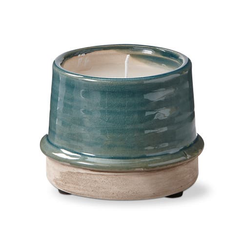 Tag Radius Citro Candle Pot Aqua In Green