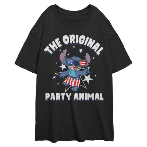 Junior's Lilo & Stitch The Original Party Animal  Graphic T-Shirt