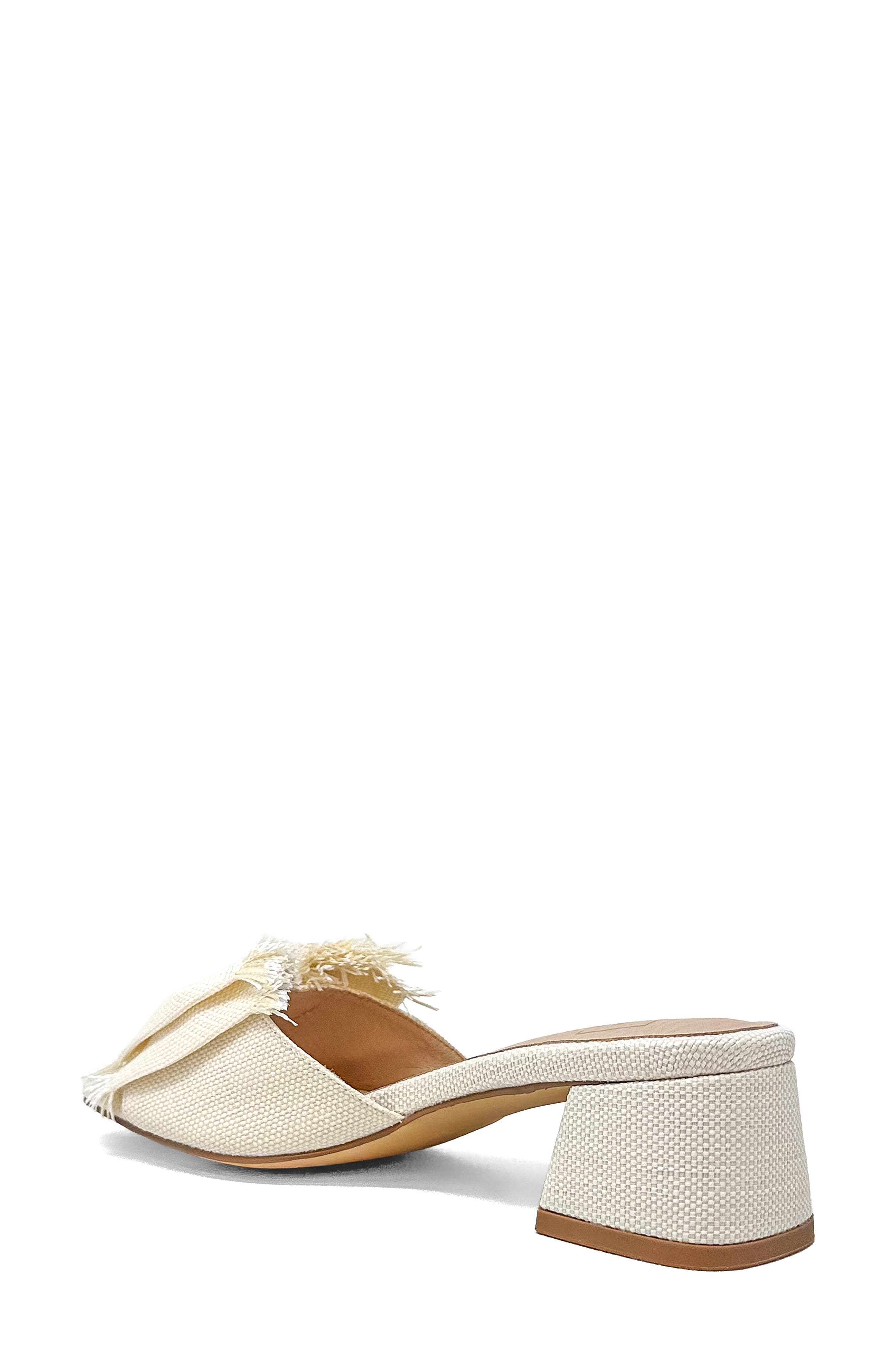 SHUSHOP Francesca Block Heel Sandal, Alternate, color, Bone