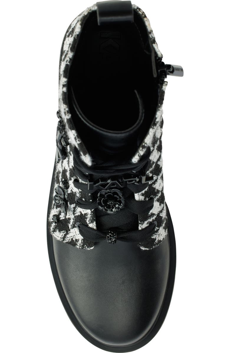 KARL LAGERFELD PARIS Makenzie Combat Boot, Alternate, color,
