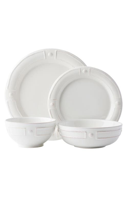 JULISKA JULISKA BERRY AND THREAD 4-PIECE PLACE SETTING 