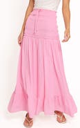 Petal & Pup Valerie Drop Waist Maxi Skirt