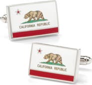 Cufflinks, Inc. Calfifornia State Flag Cuff Links