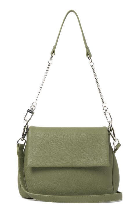Wish List Vegan Leather Crossbody Bag