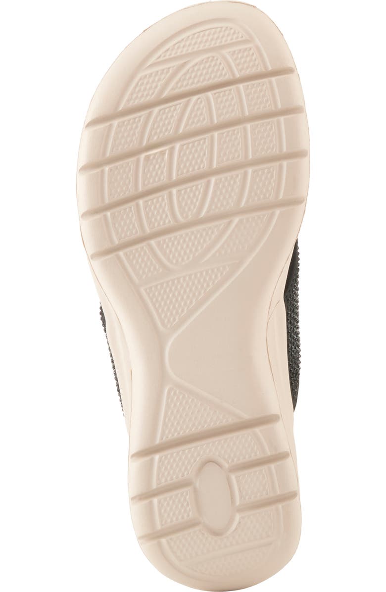 Flexus by Spring Step Gorski Platform Flip Flop, Alternate, color, Black