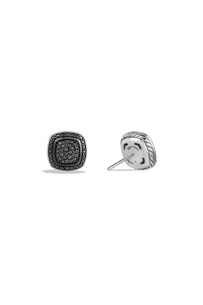 Albion Earrings with Diamonds, Alternate, color, BLACK DIAMOND