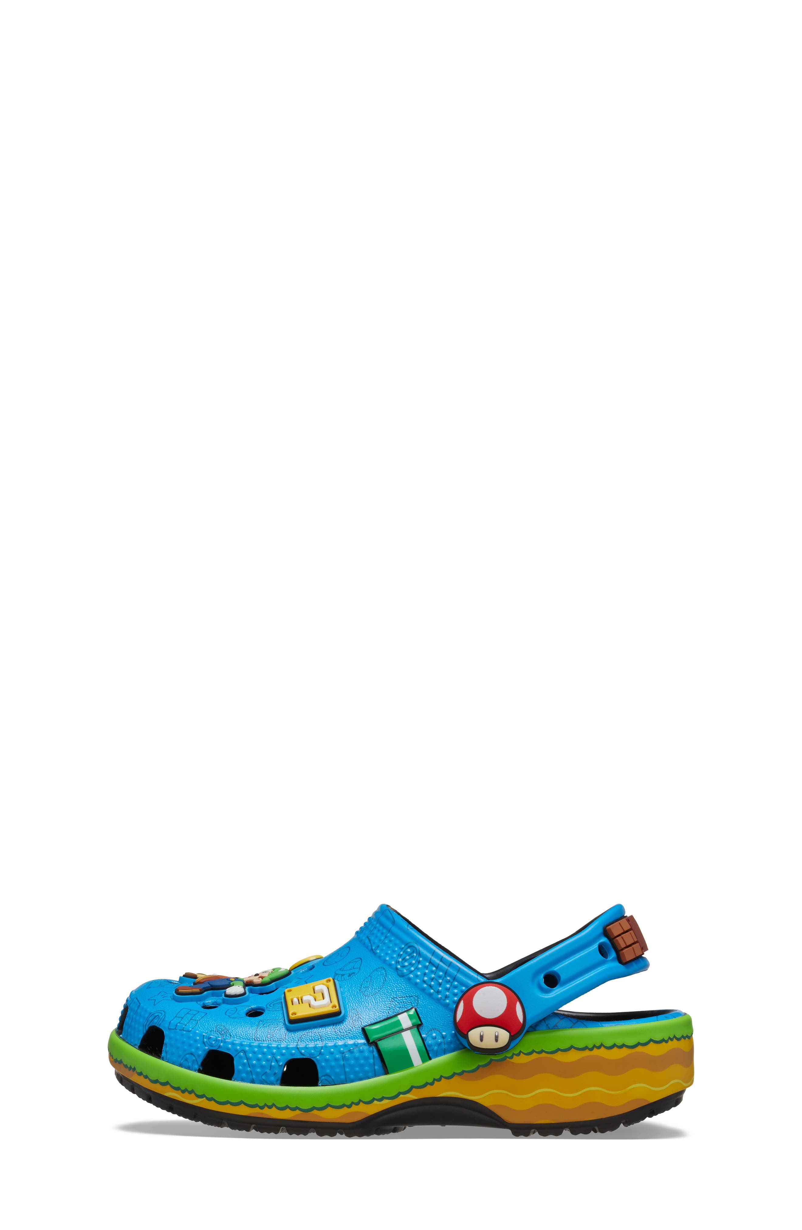Kids' Super Mario™ Core Classic Clog, Alternate, color, BLUE MULTI