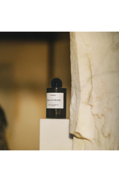 Byredo Bibliothéque Room Spray In Black