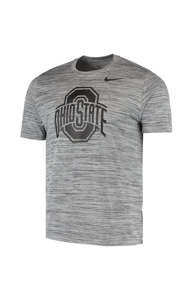 Nike Men's Nike Gray Ohio State Buckeyes Tonal Velocity Legend T-Shirt, Alternate, color, 