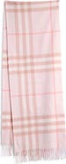 Burberry Giant Icon Check Cashmere Scarf