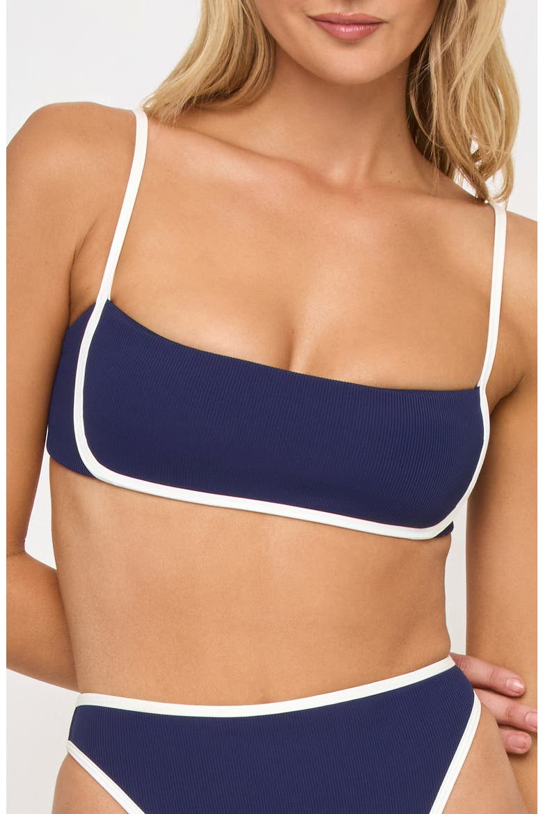 Hazel Ribbed Bikini Top video