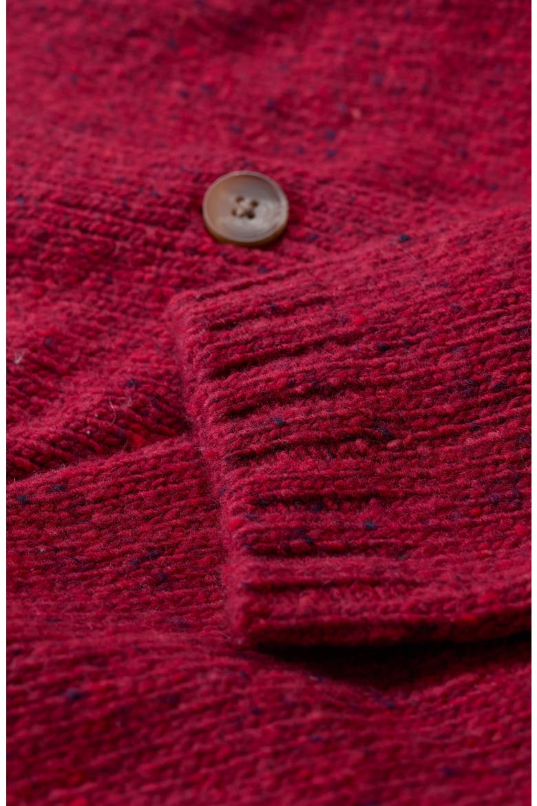 Dawson Pick Merino Wool Blend Cardigan, Alternate, color, DAHLIA