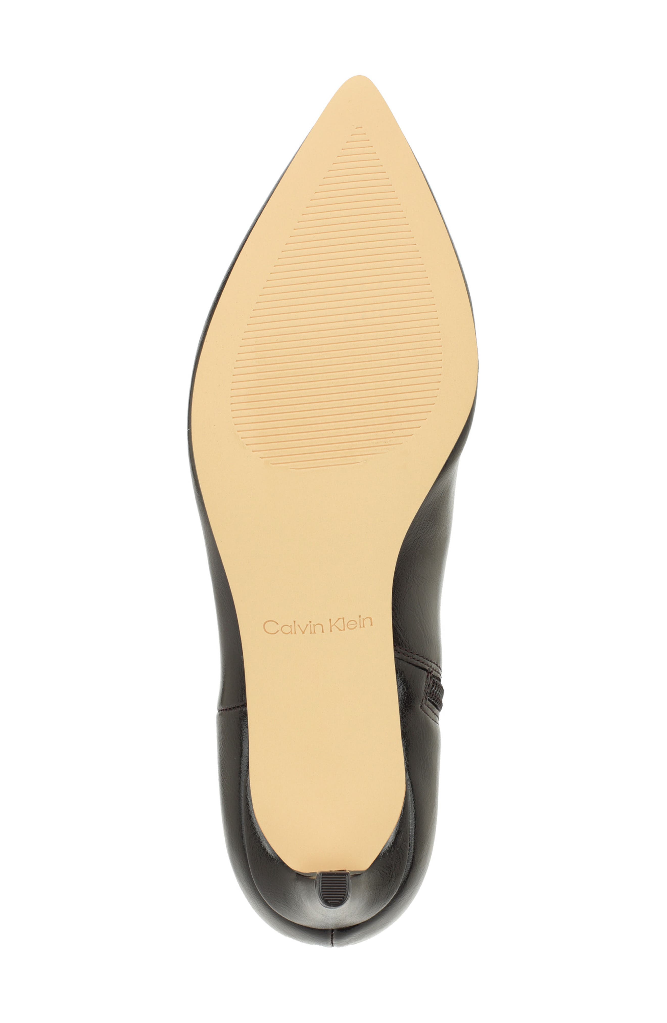 Georgina Pointed Toe Bootie, Alternate, color, BROWN