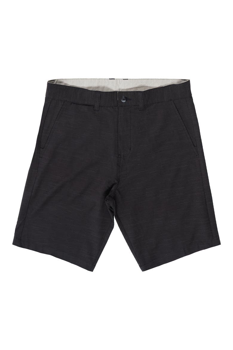 Hybrid Stretch Shorts, Main, color, BLACK