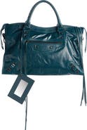 Balenciaga Medium Le City Leather Satchel