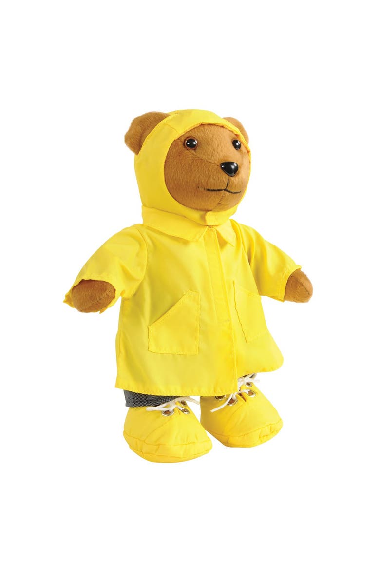 Weather Bear Set With Clothes, Alternate, color, Brown