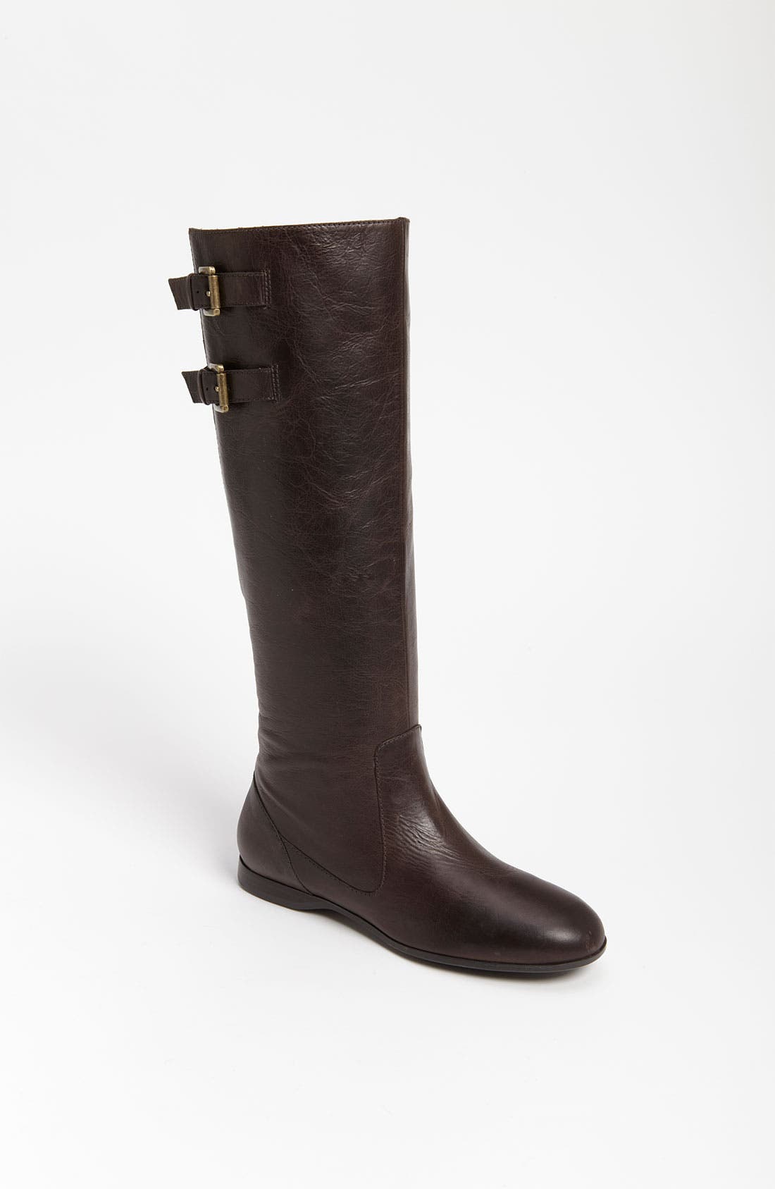 'Zarynn' Riding Boot (Nordstrom Exclusive), Main, color, DARK BROWN LEATHER