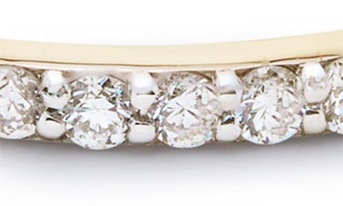 Monica Vinader Gold Vermeil And White Diamond Eternity Ring In Gold