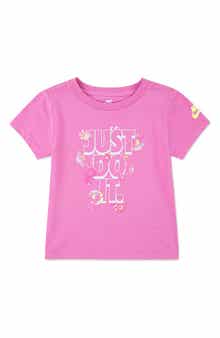 Nike Kids' Flower Logo Graphic T-Shirt