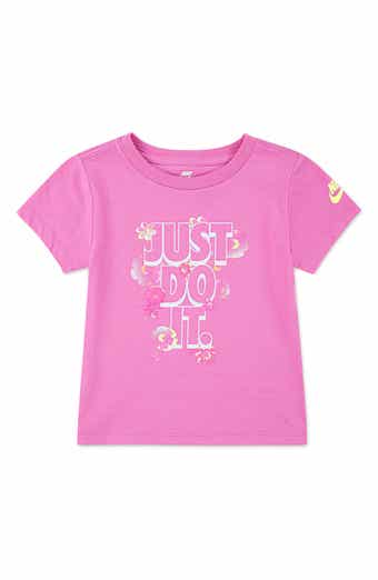 Nike Kids' Flower Logo Graphic T-Shirt