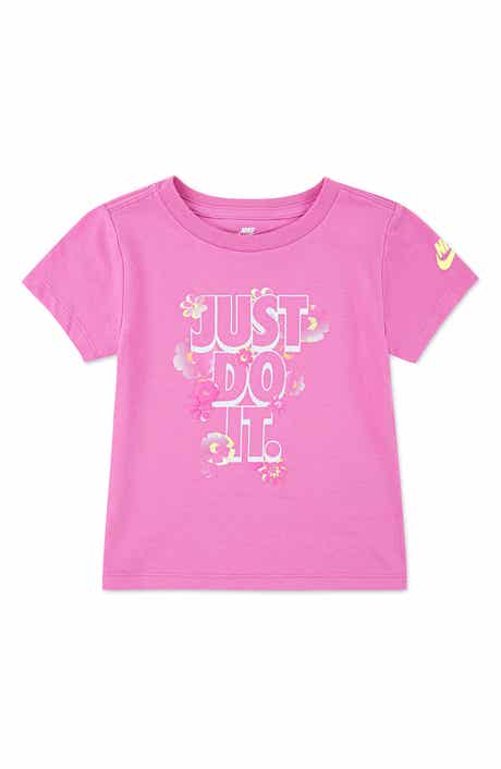 Nike Kids' Flower Logo Graphic T-Shirt
