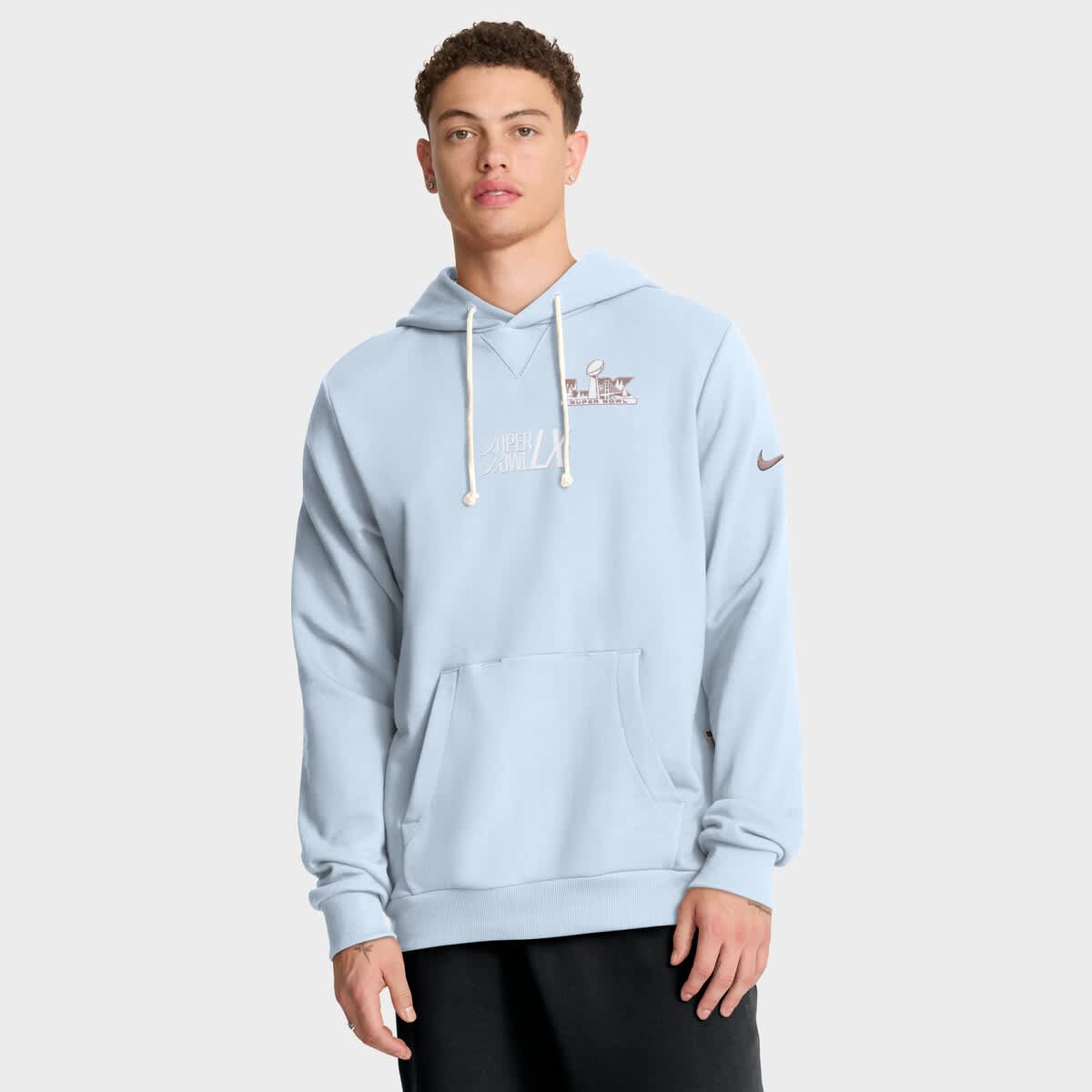 pastel blue nike hoodie