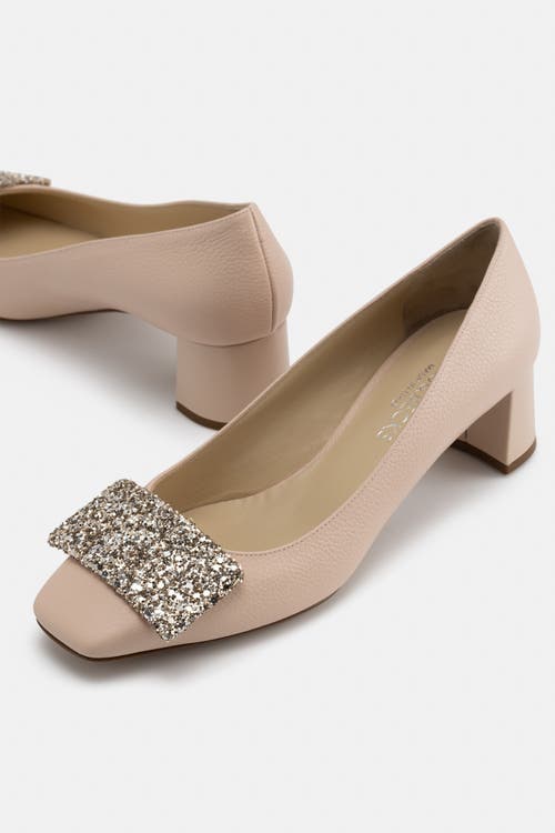 Bells & Becks Sofia Pump With Tab In Pink