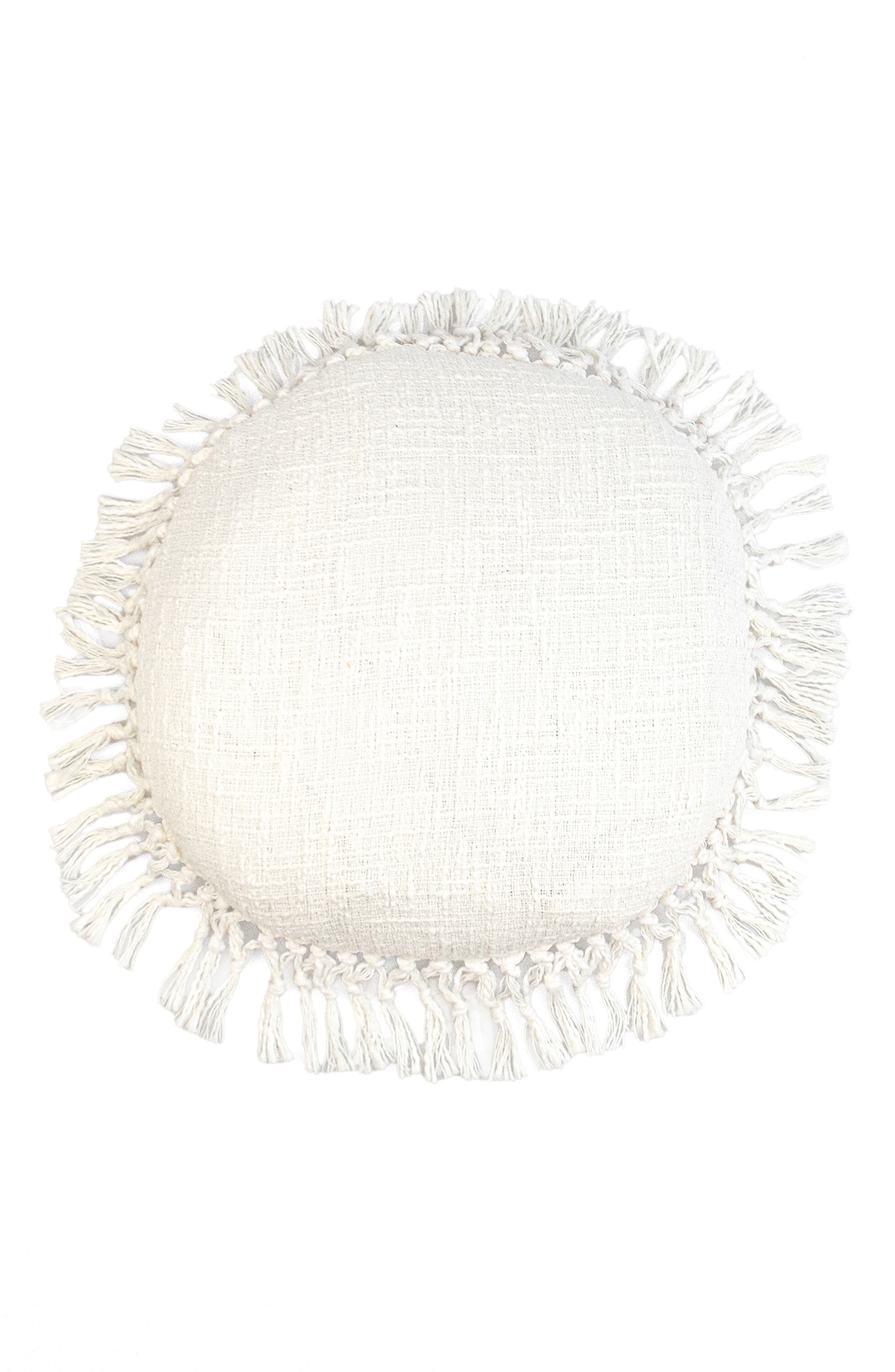 PARKLAND COLLECTION Fringe Throw Pillow